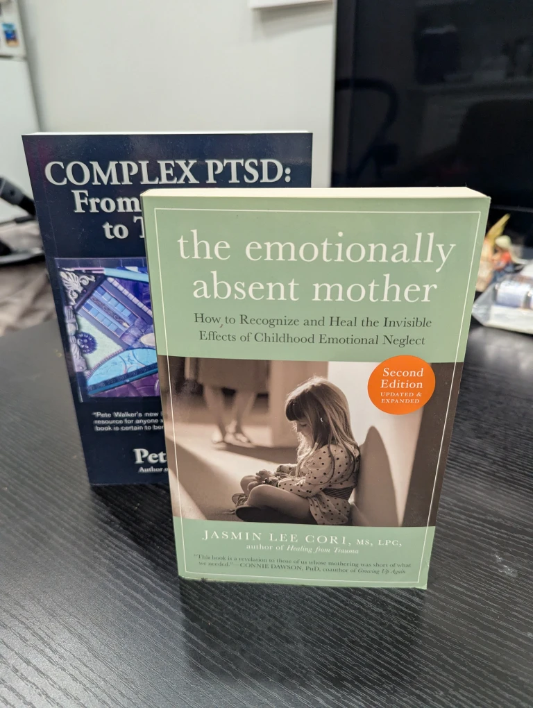 Psychotherapy books: Complex PTSD & Emotionally Absent Mother