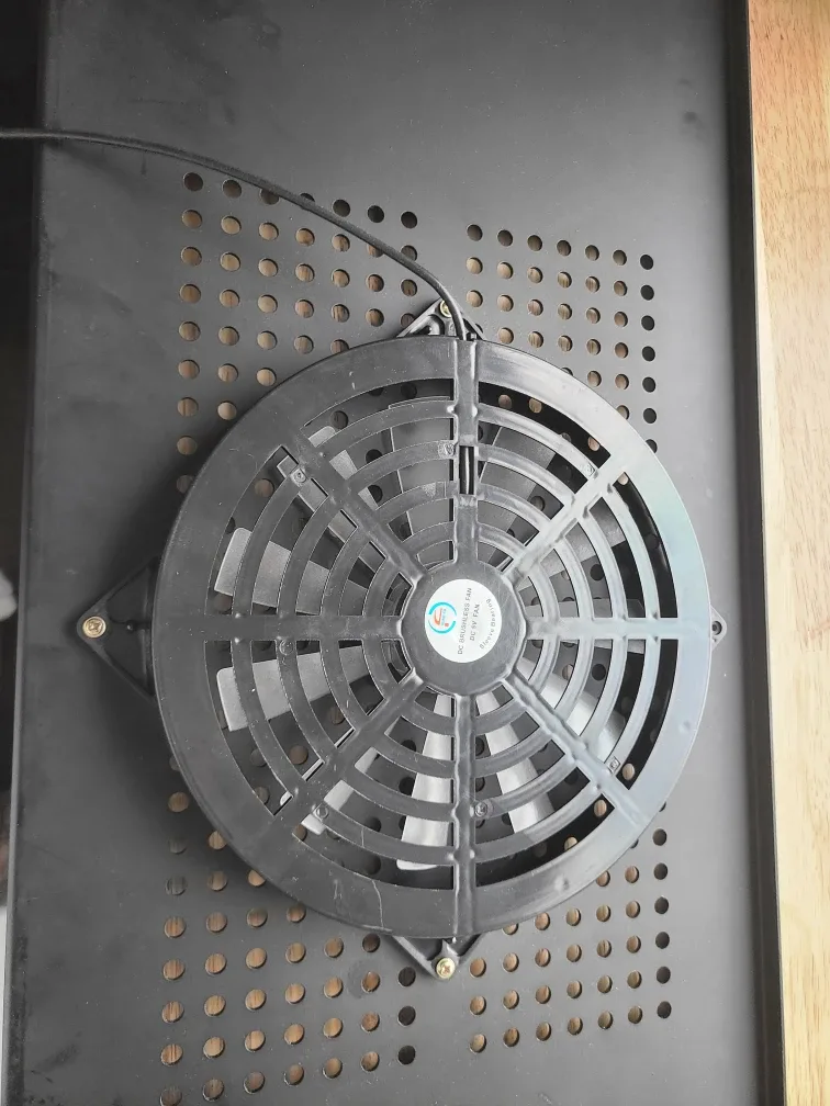 Armyte adjustable laptop stand with fan image indicator(3)