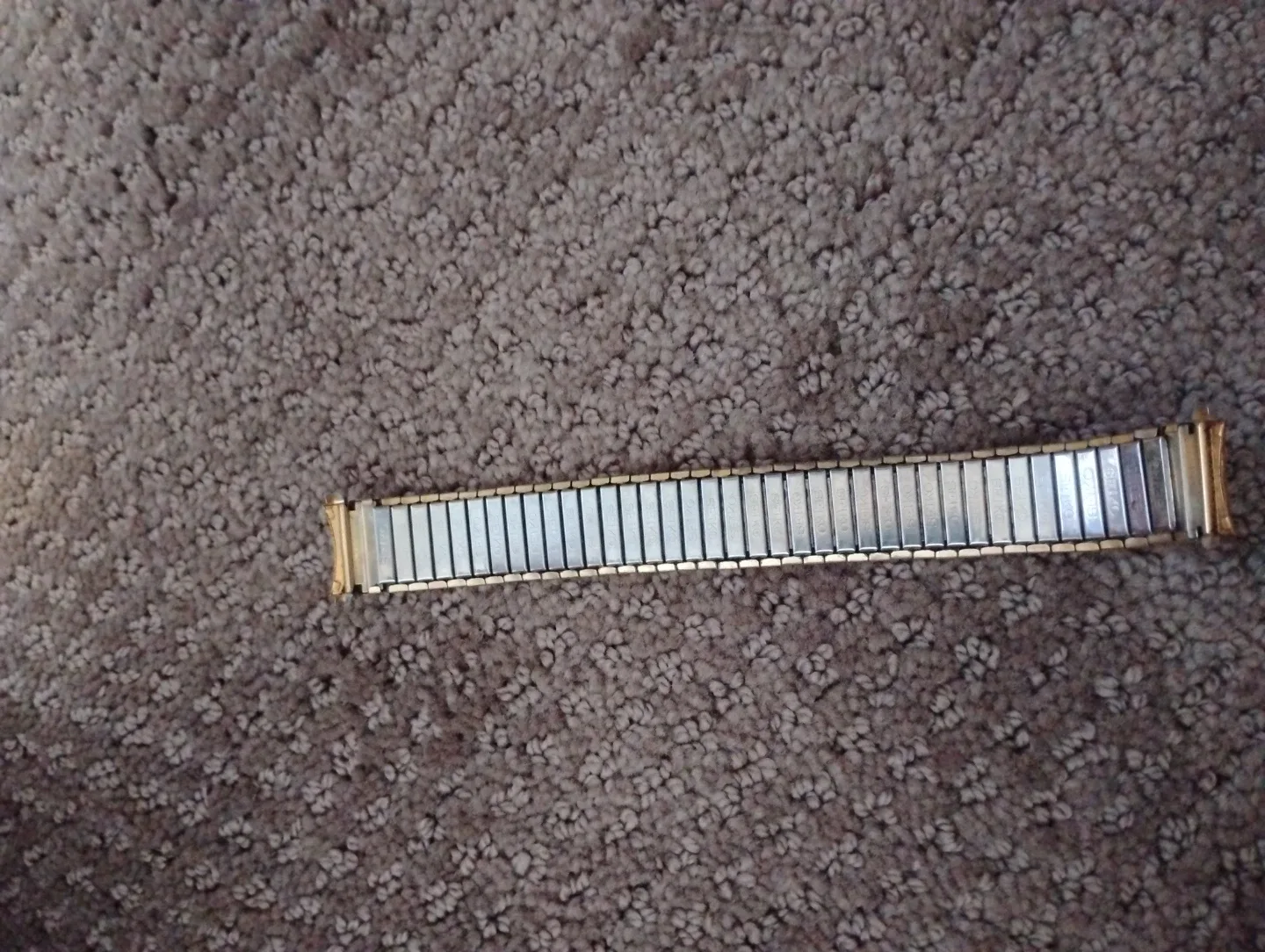Watch Band - Gold and Silver