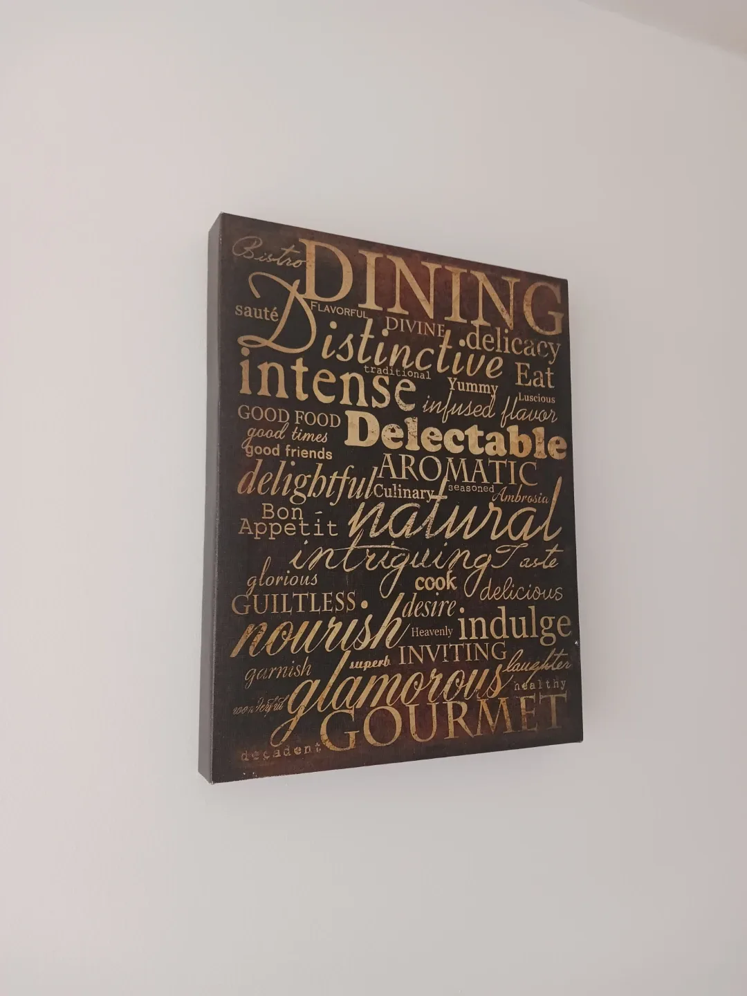 Dining Themed Wall Art Canvas – Elegant Kitchen Decor image indicator(3)