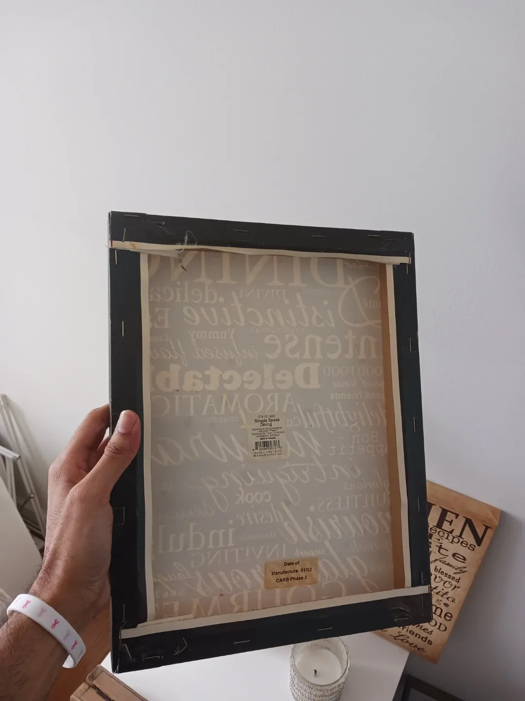 Dining Themed Wall Art Canvas – Elegant Kitchen Decor image indicator(6)