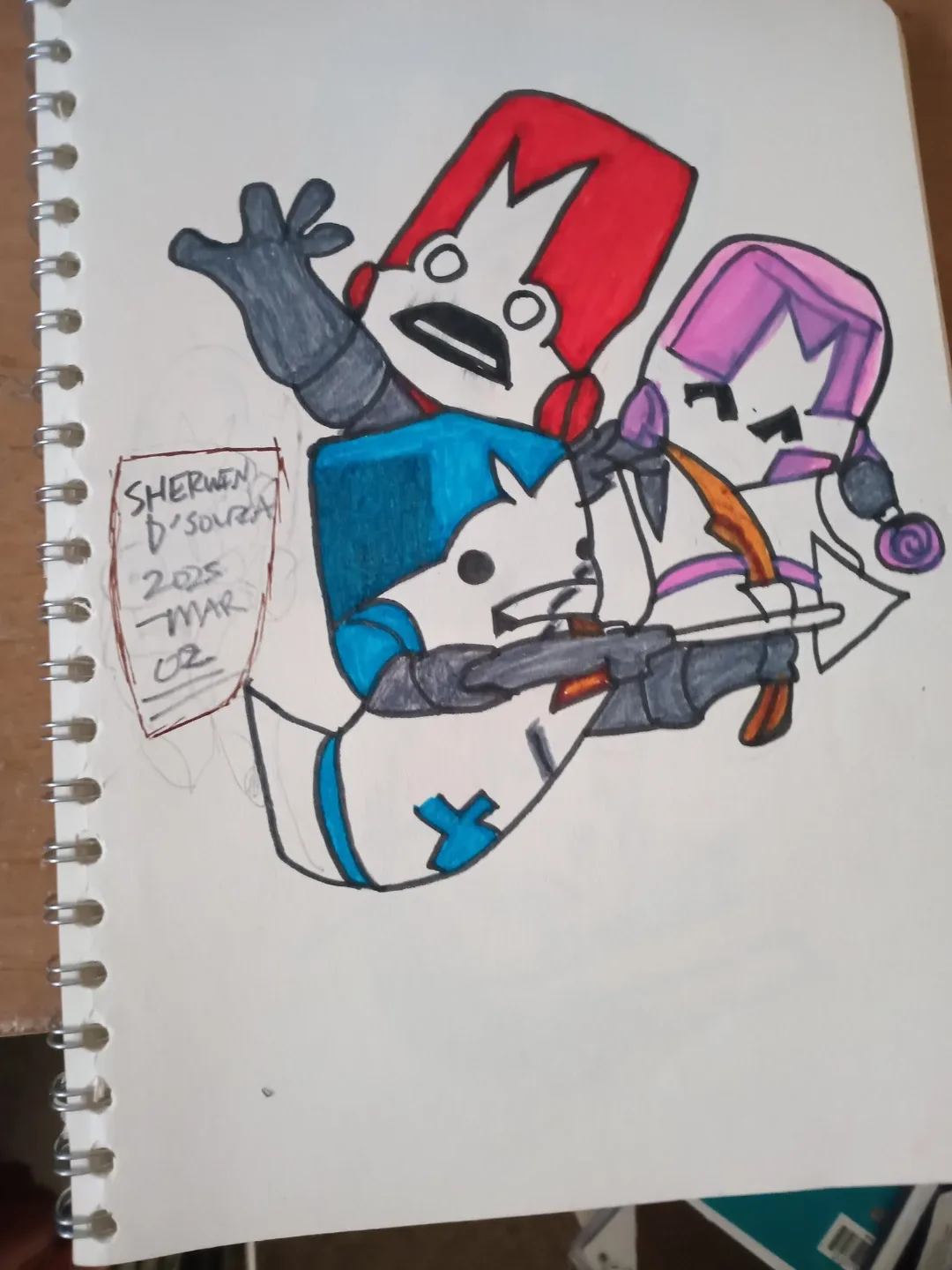 DRAWINGS ART ILLUSTRATIONS CARTOONS BY CUSTOM ARTIST SHERWIN thumbnail