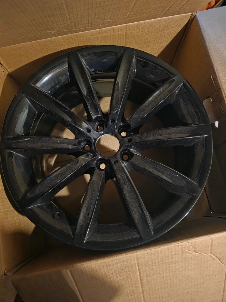 Black Alloy Wheel