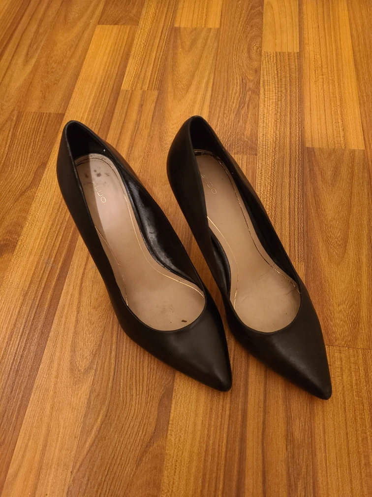 ALDO Black Heels, Size 7 - photo 4