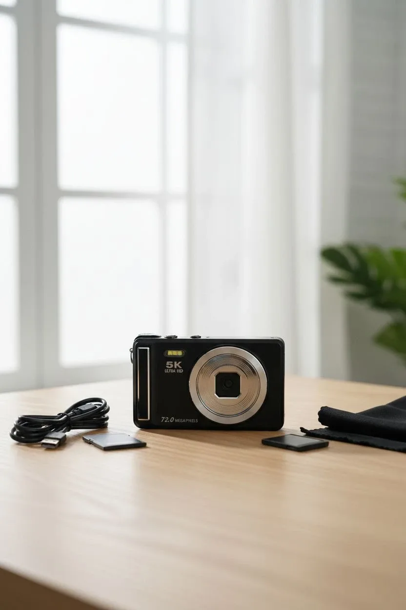 5K Ultra HD 72.0 Megapixels Digital Camera image indicator(3)