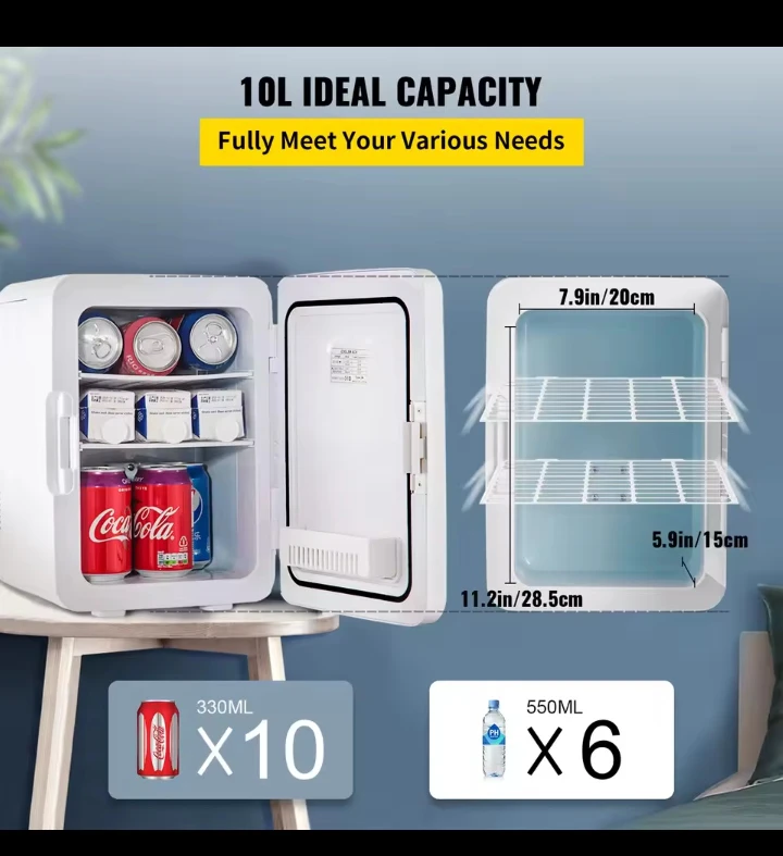 VEVOR Mini Fridge - White - photo 2