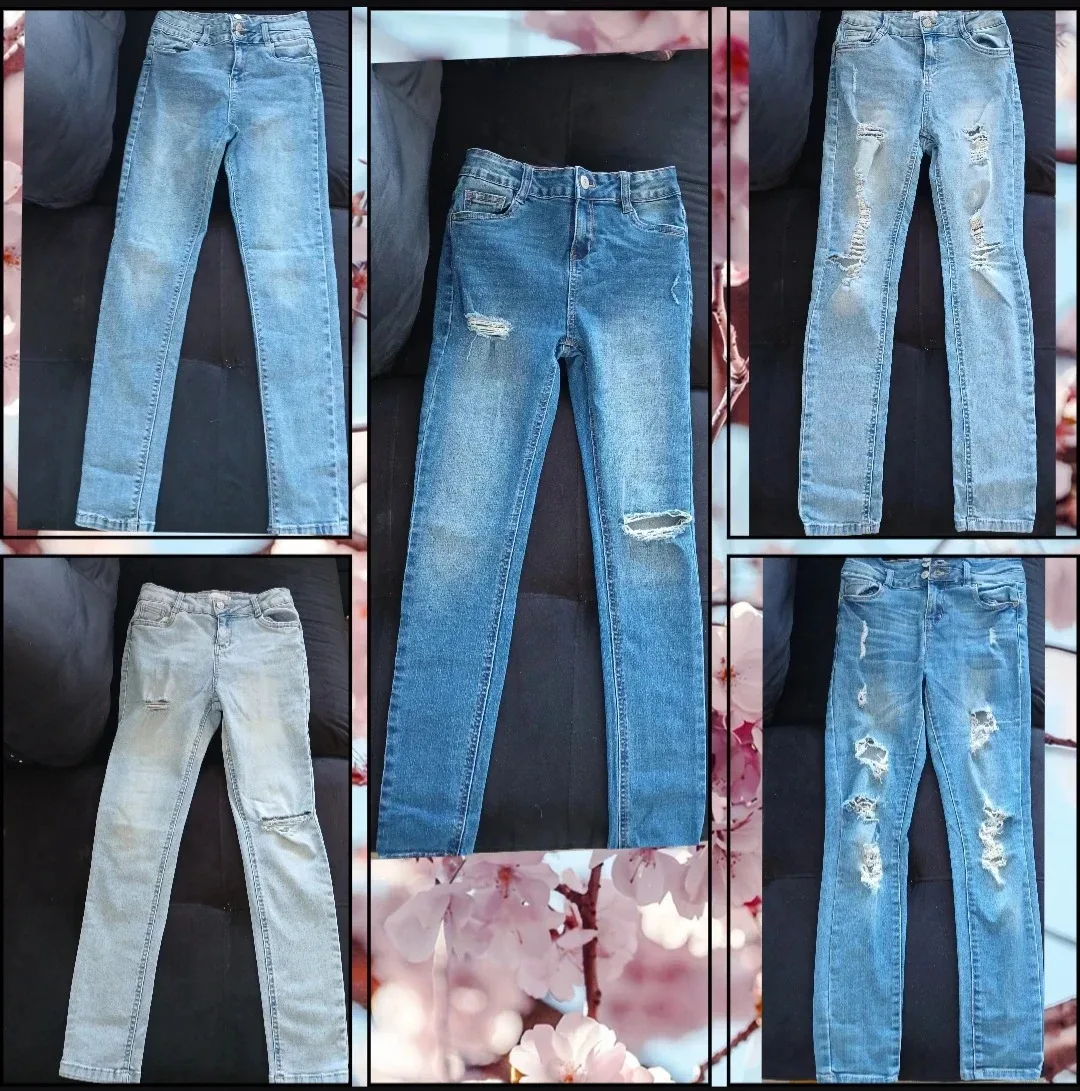 Ripped Blue Jeans - Assorted Styles