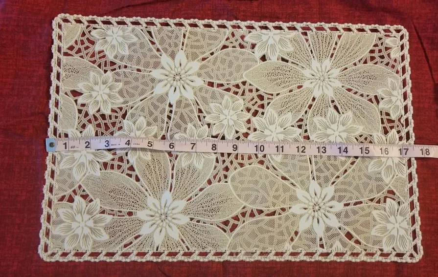 Pair of Delicate Floral Placemat image indicator(4)