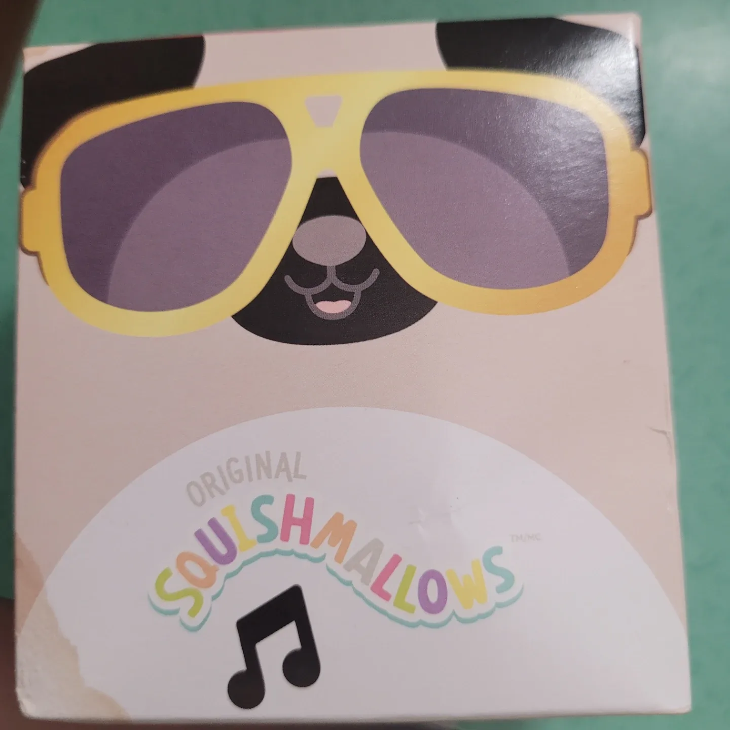 Squishmallows Prince Pug with Sunglasses mcdonalds toy
