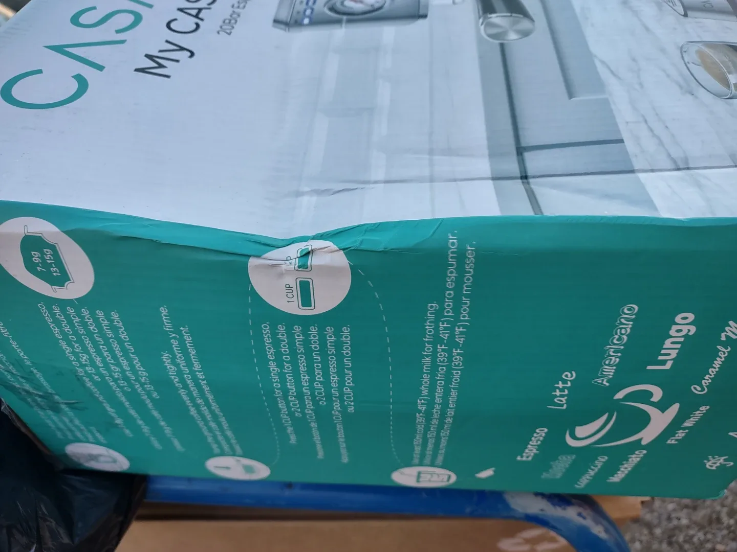 CASABREWS 20Bar Espresso Coffee Machine image indicator(3)