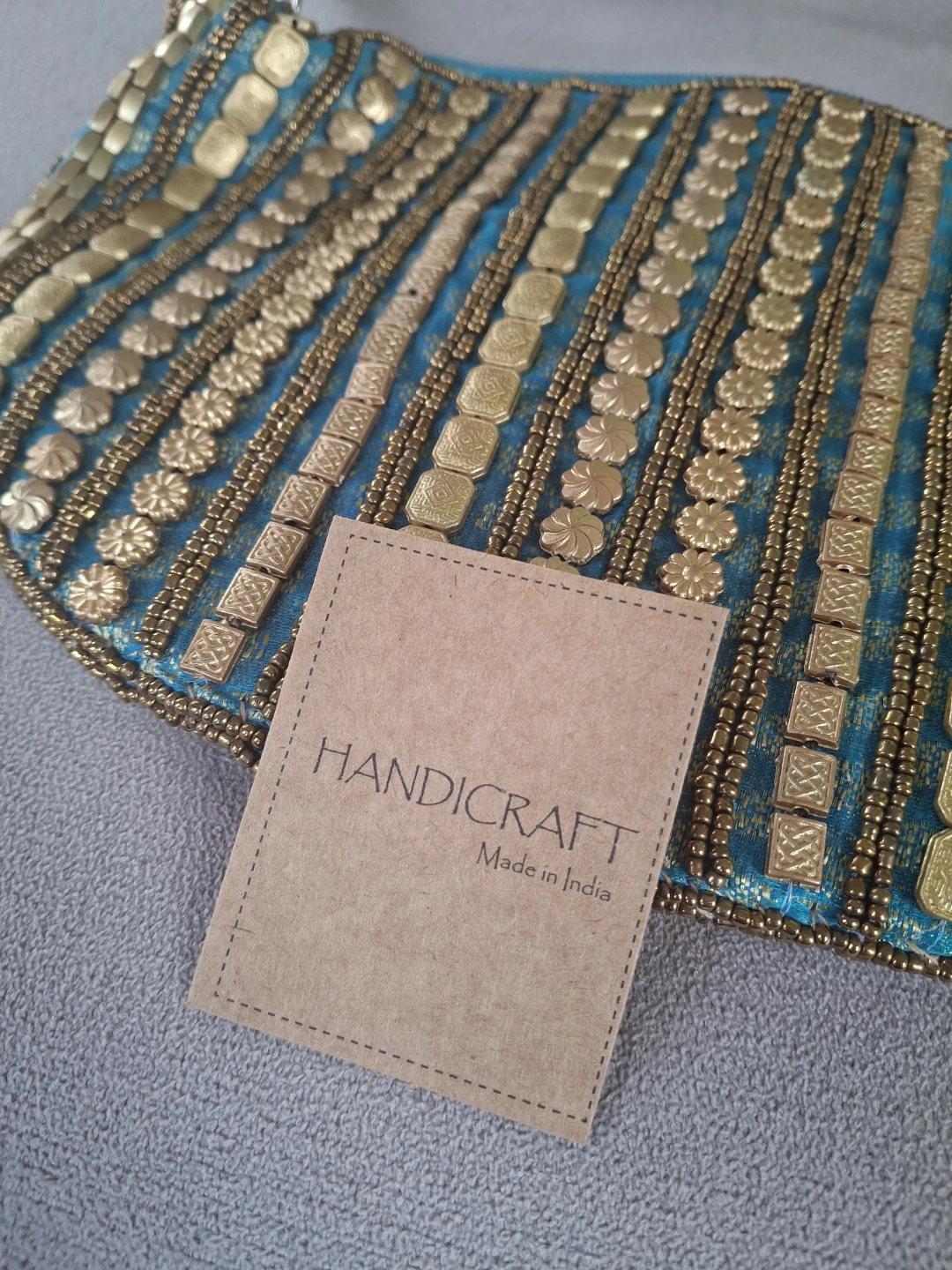 Handicraft Made in India Beaded Purse - photo 2