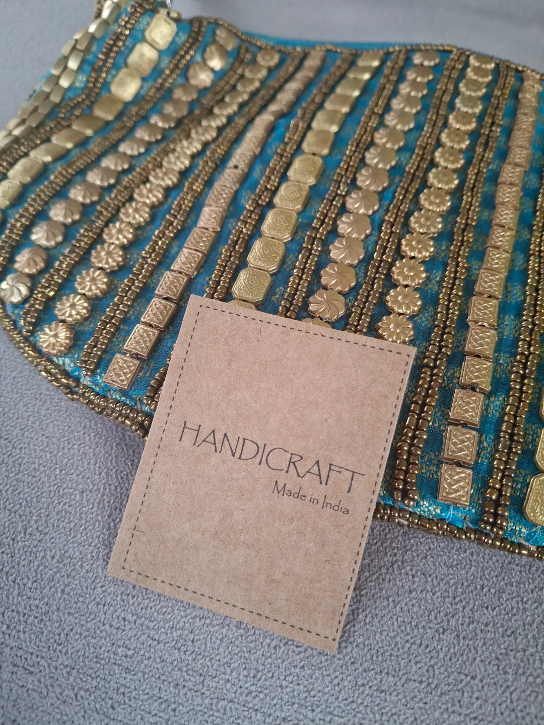 Handicraft Made in India Beaded Purse image indicator(2)