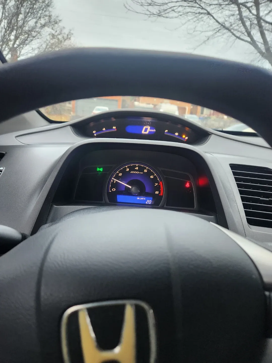 Honda Civic coup Blue image indicator(6)