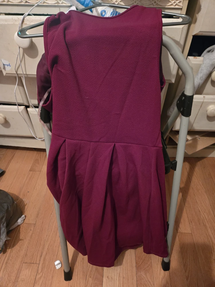 Burgundy Dress - photo 2