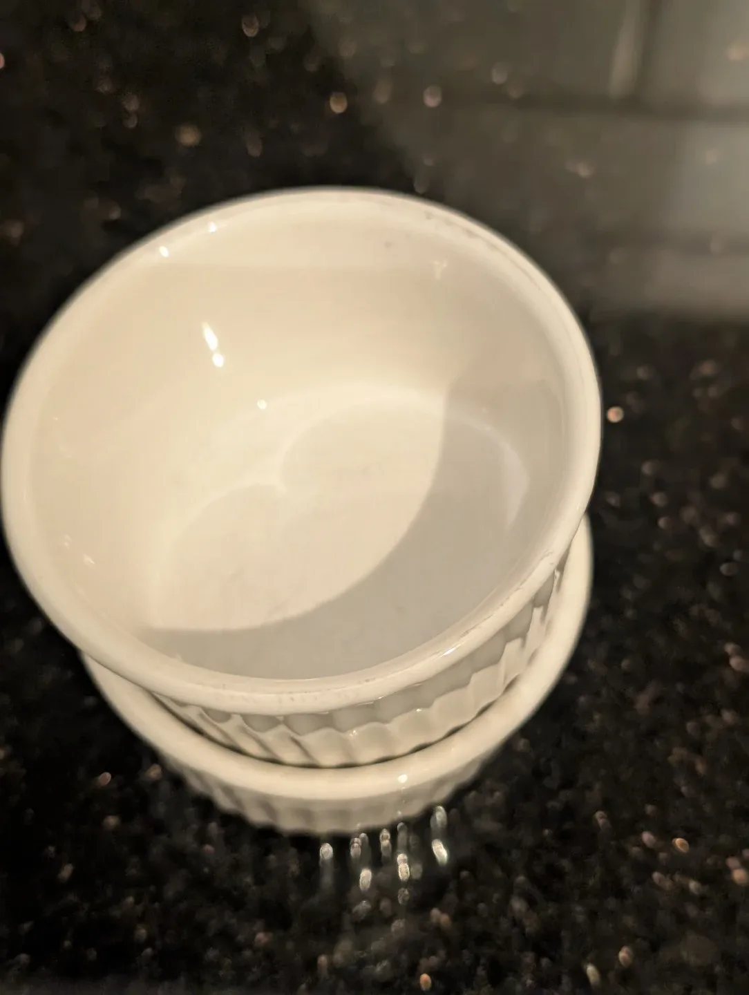 White Ceramic Ramekins (Set of 2) image indicator(2)