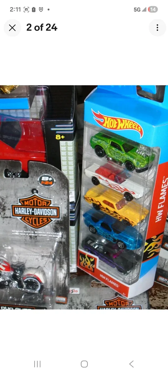 Hot Wheels & Maisto Diecast Cars - New in Package/12 items/lot image indicator(2)
