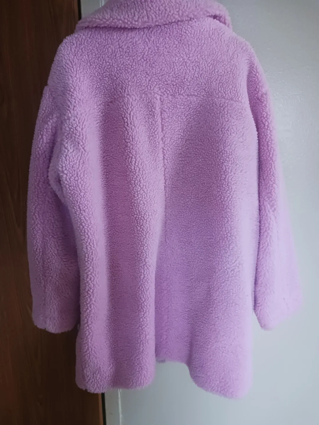 Forever 21 Lilac Teddy Coat image indicator(4)