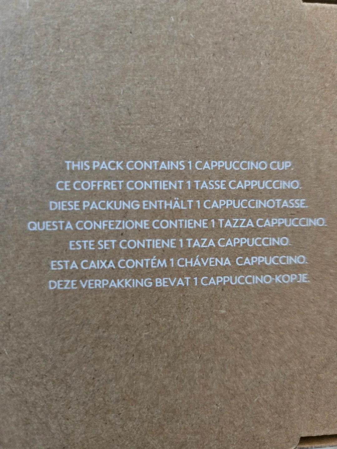 New Nespresso Barista Cappuccino Cups - set of 2 image indicator(3)