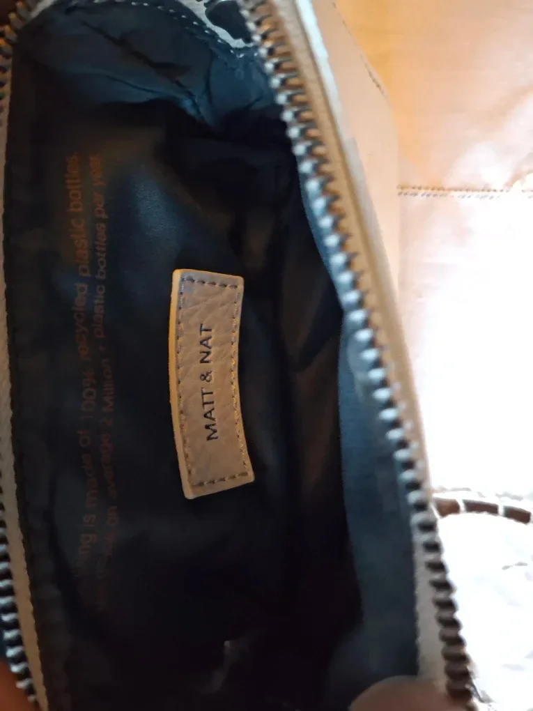 Matt & Nat Vegan Leather Pouch / Cosmetic Bag image indicator(3)