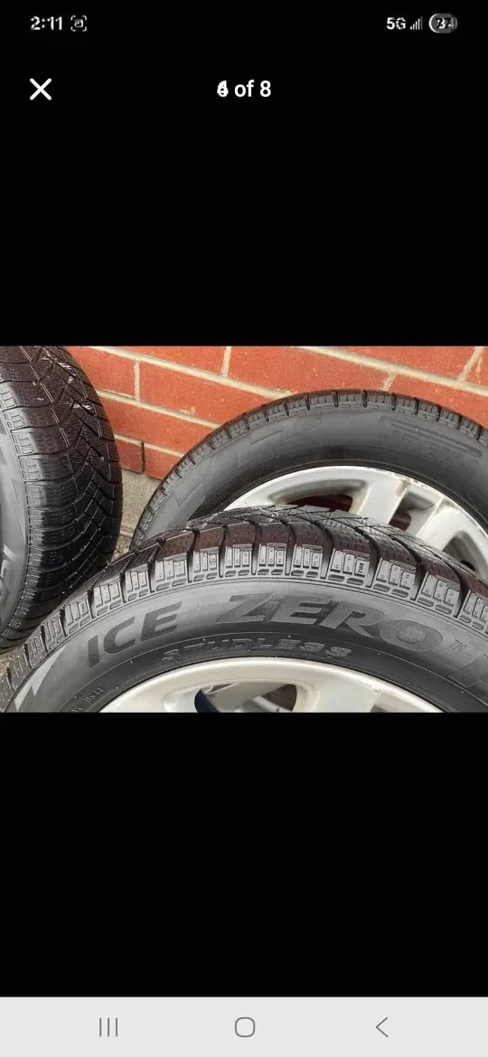 Pirelli Winter Tires 205/55 R16 on VW Rims image indicator(6)