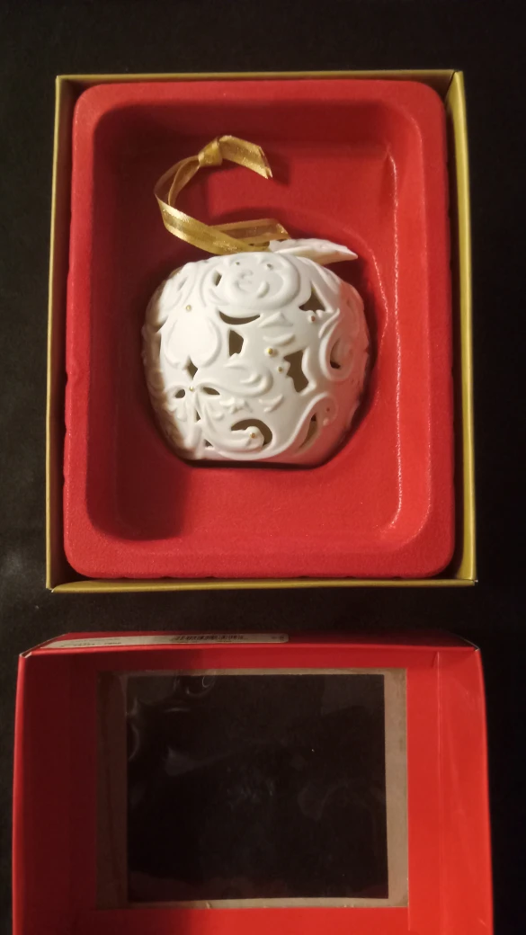 Vintage Apple Ornament