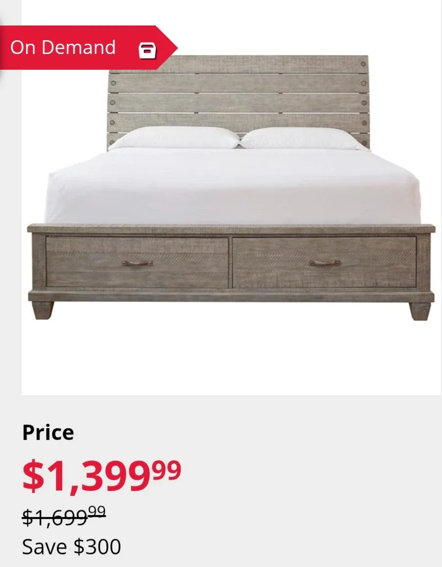 Ashley Naydell Queen Bed with Dresser & Mirror image indicator(5)