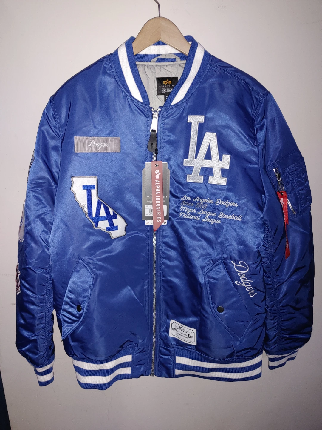 Alpha Industries Los Angeles Dodgers Bomber Jacket XL