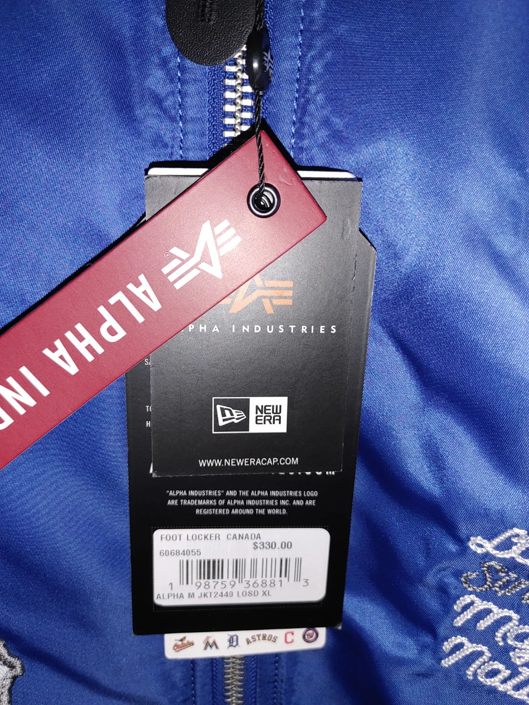 Alpha Industries Los Angeles Dodgers Bomber Jacket XL - photo 2