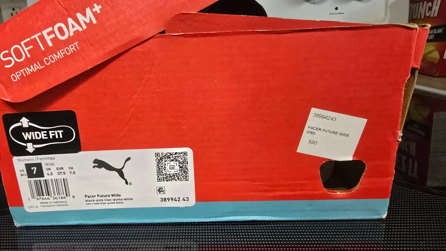 Puma Running Shoes - Black & Pink image indicator(5)