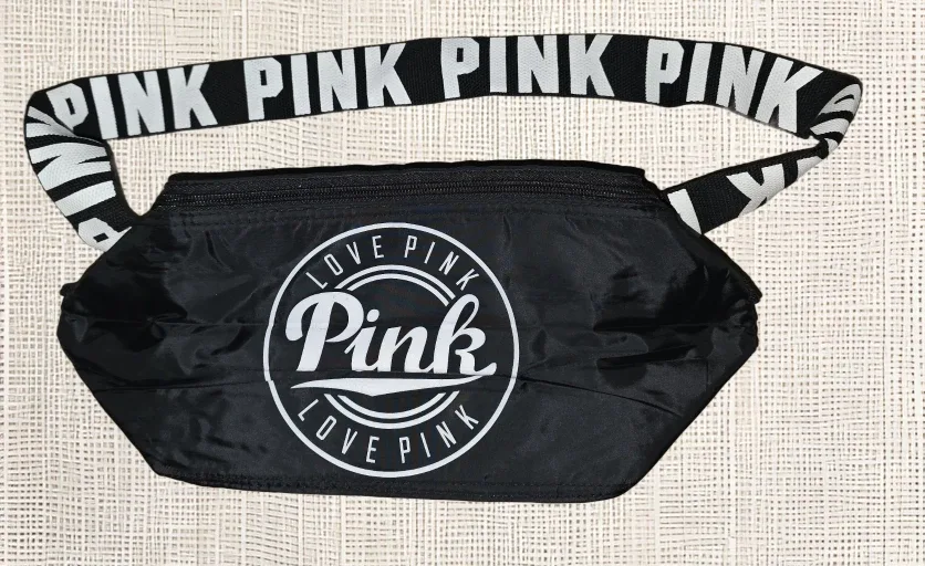 Victoria's Secret PINK Black Fanny Pack