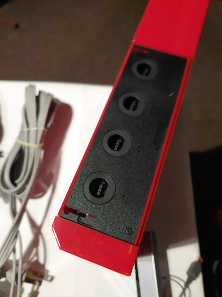 Red Wii Console bundle TESTED WORKING READ TO PLAY image indicator(4)