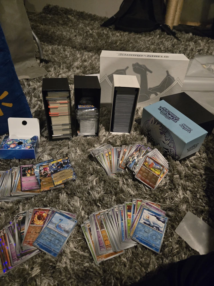 Pokemon Cards from many sets old and new