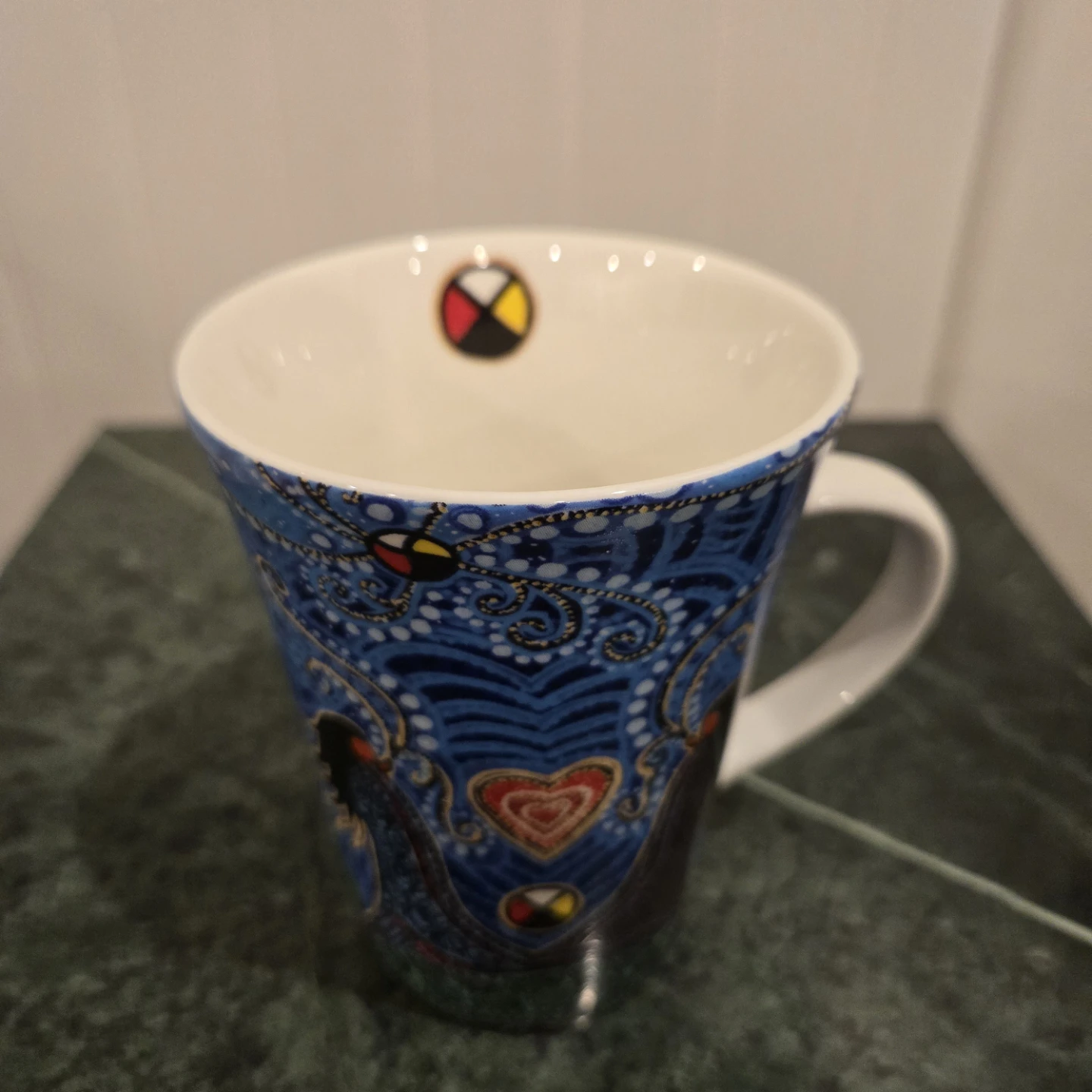'Breath of Life' mug by Leah Dorion - photo 2