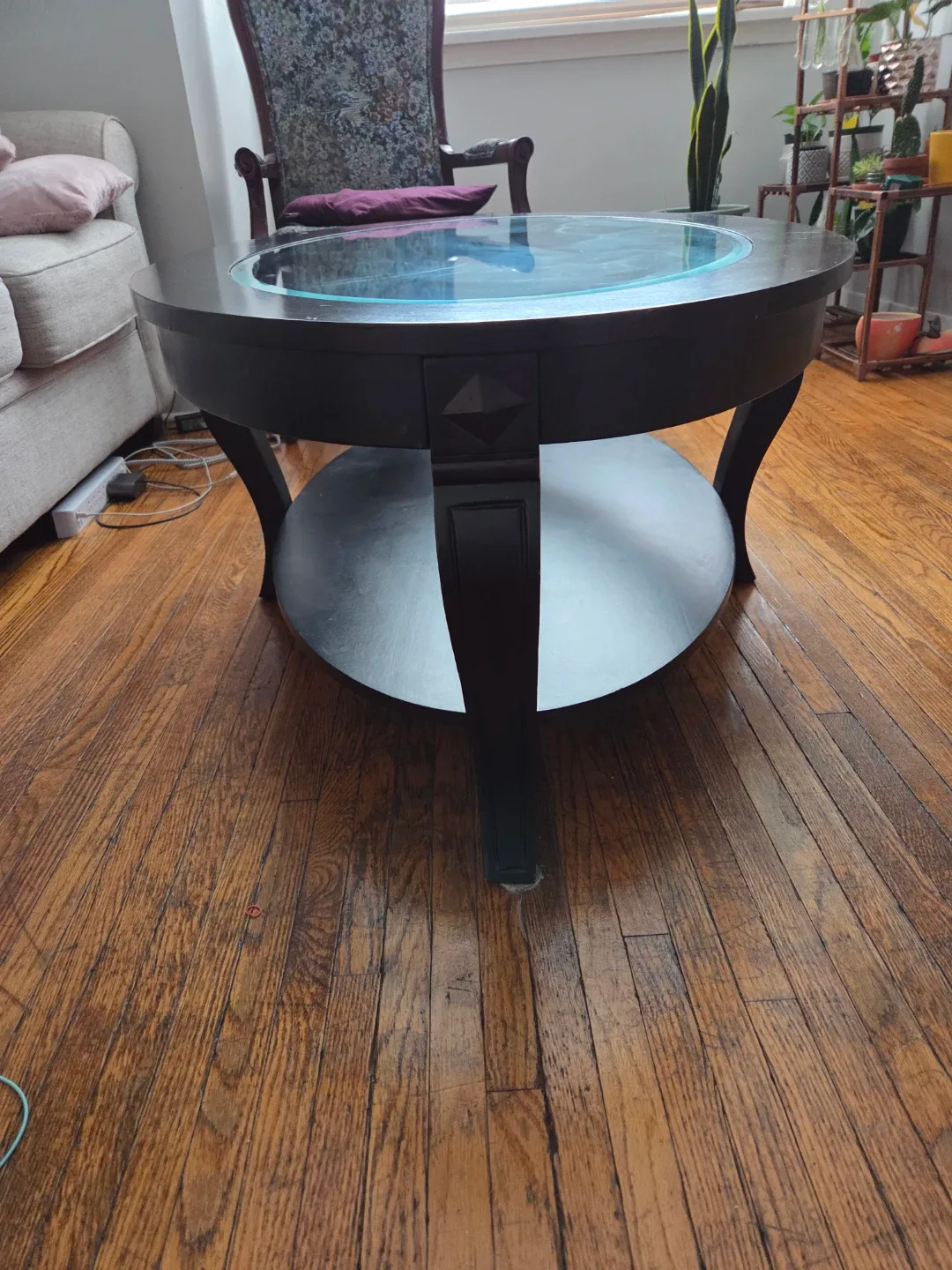 Glass Top Coffee Table - Black image indicator(3)
