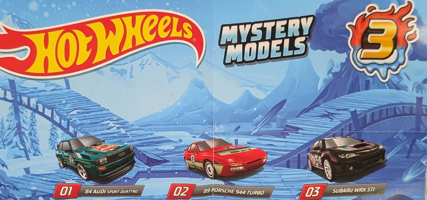 💥3 chase💥Hot Wheels '24: Mystery Models Series 3