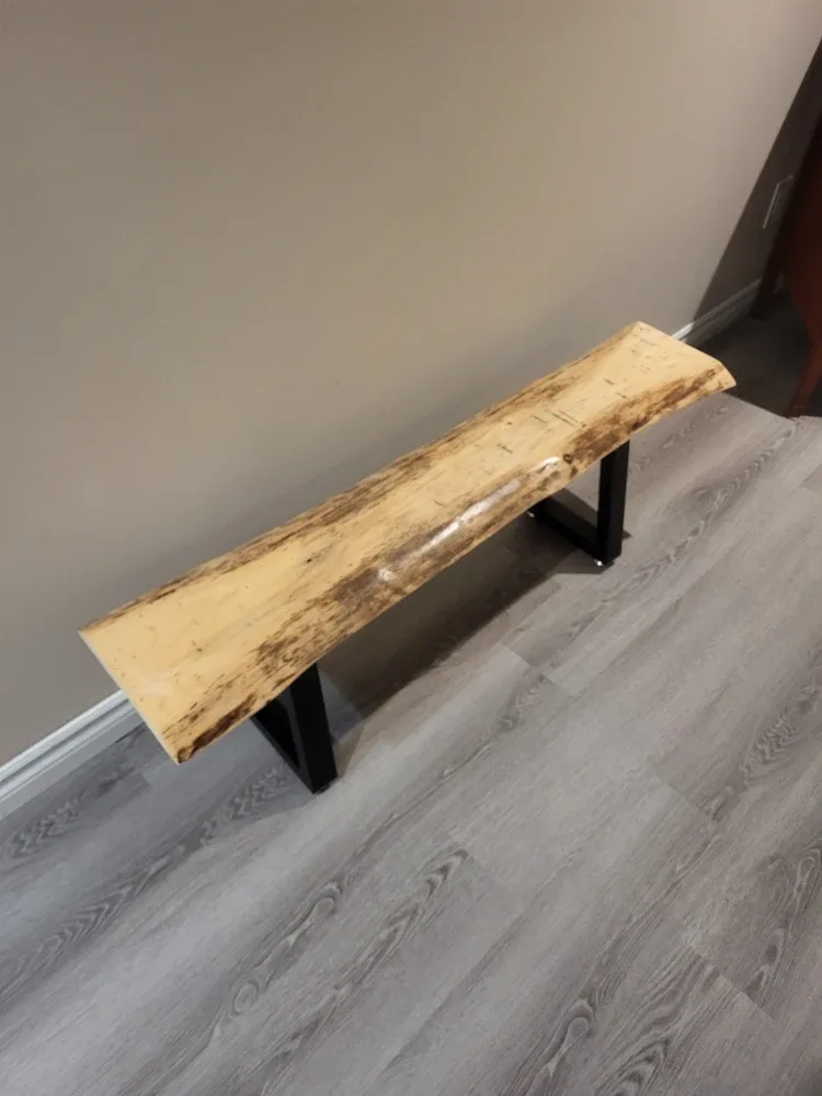 Live Edge Wood Bench 1 image indicator(2)