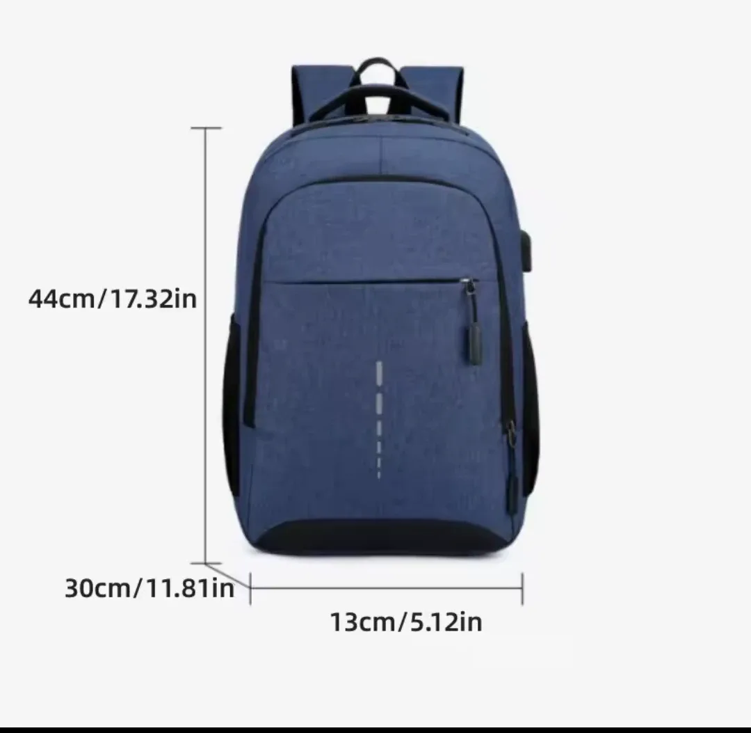 Mens BackPack LargeCapacity Simple Fashion Travel Female Student image indicator(2)