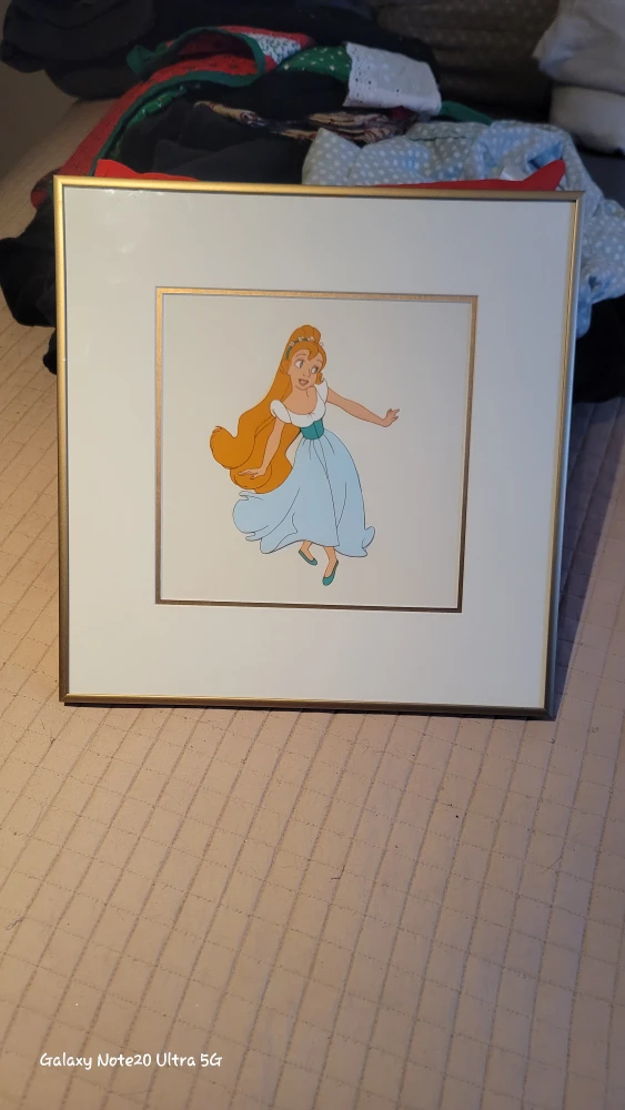 Framed Animation Cel Art - photo 3