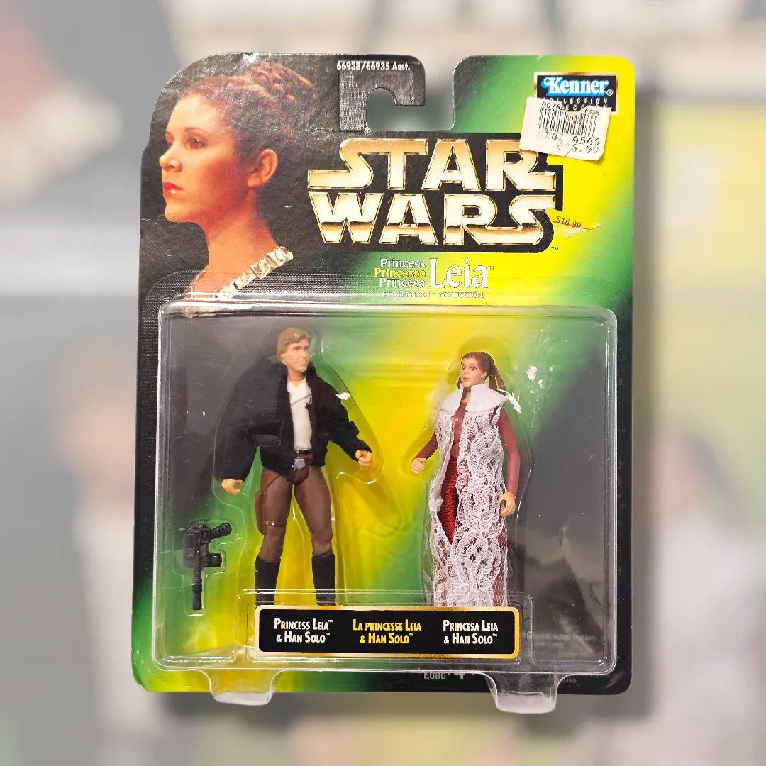 Kenner Star Wars Princess Leia & Han Solo Action Figures