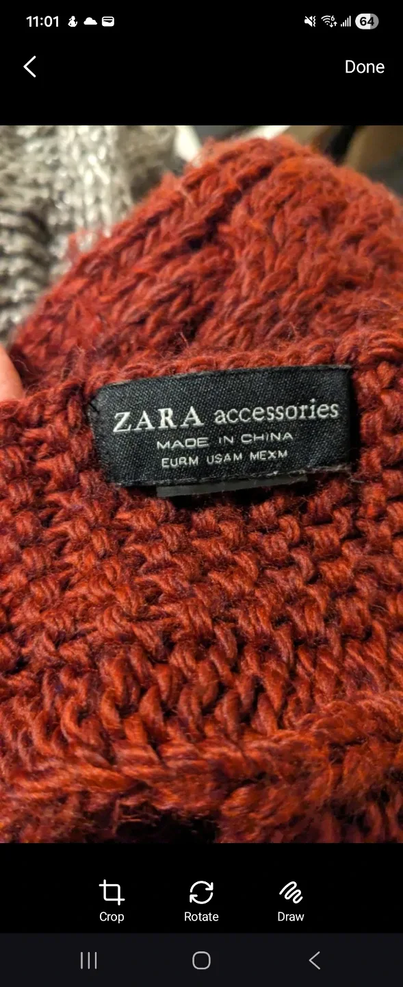 🥕 Zara knit scarf image indicator(3)