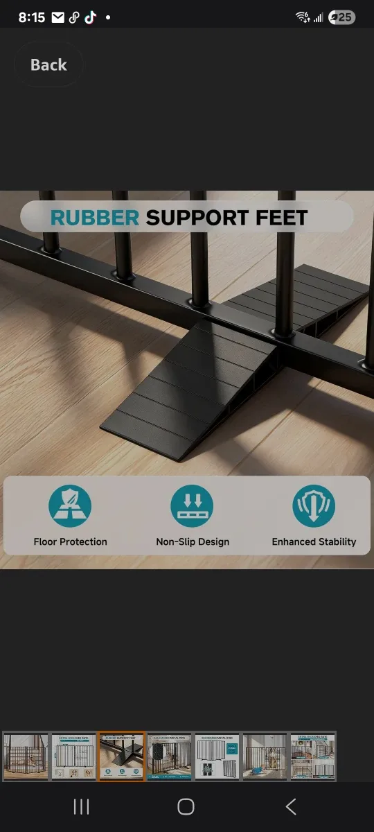 Extra Wide Dog Gate Up to 52 Inch Wide brand new image indicator(3)