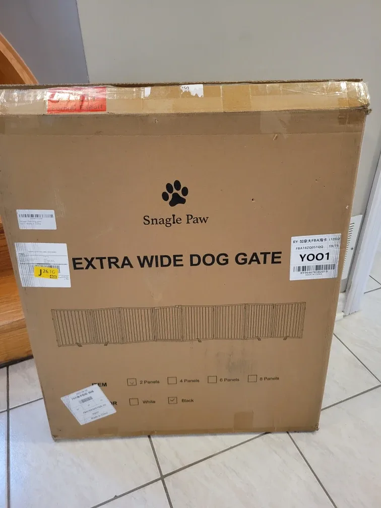 Extra Wide Dog Gate Up to 52 Inch Wide brand new image indicator(10)