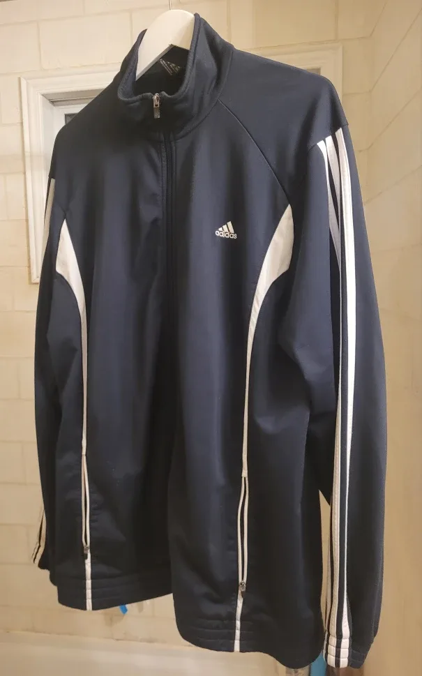 Adidas Soprano's Navy Track Jacket XXL