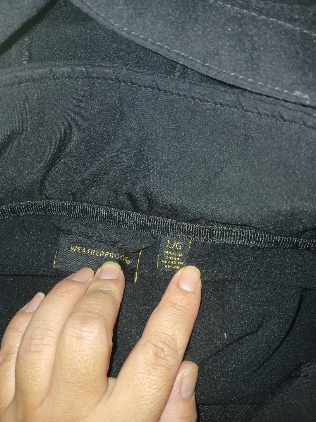 Weatherproof Black Jacket - Size L image indicator(4)