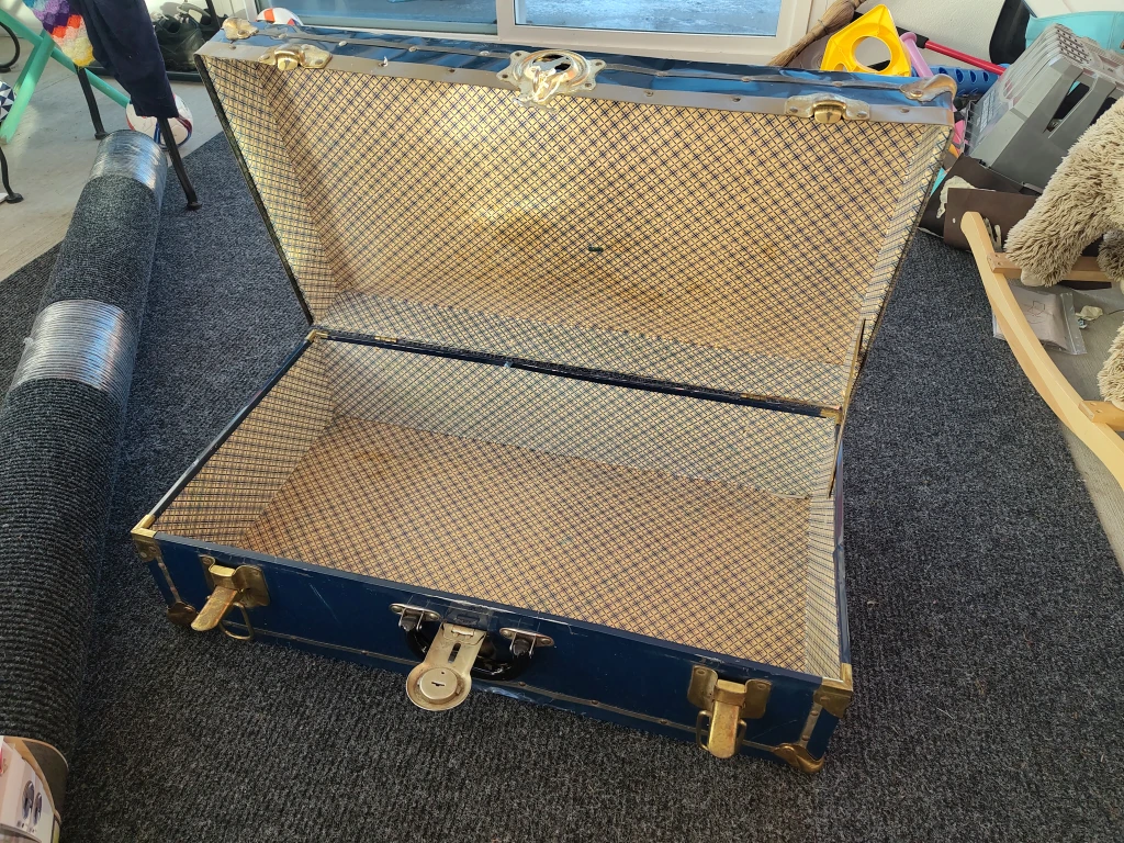 Vintage Blue Trunk - photo 2