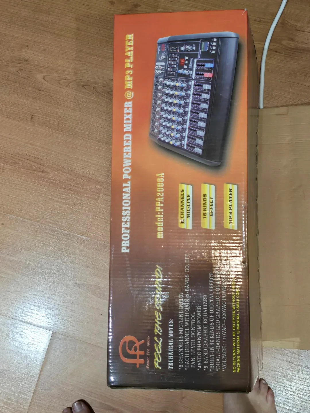 Power Pro Audio PPA2008A Powered Mixer image indicator(3)