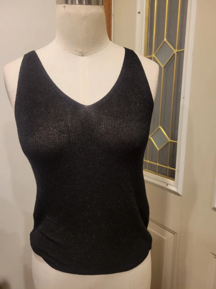 Women's sparkly top Med