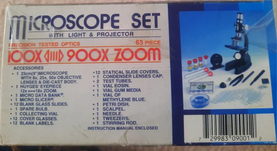 Microscope Set with Light & Projector image indicator(2)