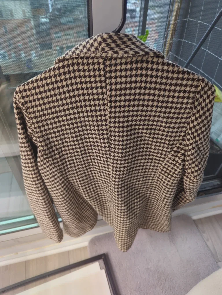 Houndstooth Patterned Blazer - free - pls read description image indicator(2)