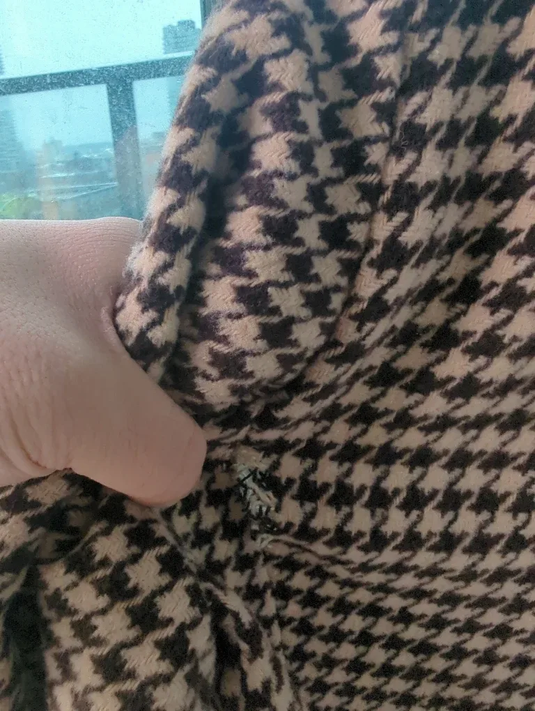 Houndstooth Patterned Blazer - free - pls read description image indicator(3)